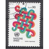 1982 BM-UNO-Genf. Cenevre. insan Hakları. Filateli Damgalı